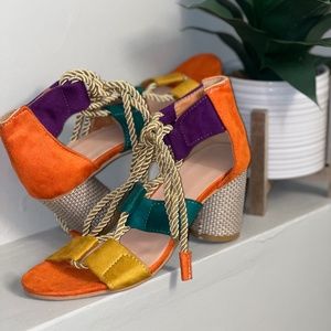 Color Block heel